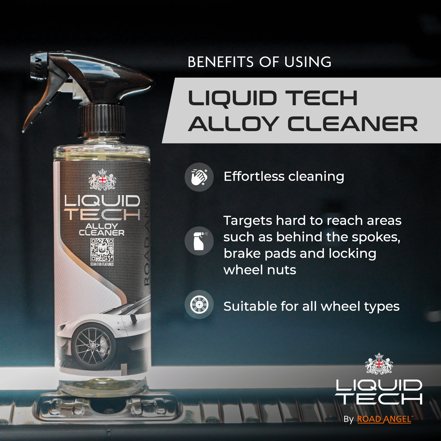 Liquid Tech Car Care - Alloy Cleaner - 500ml