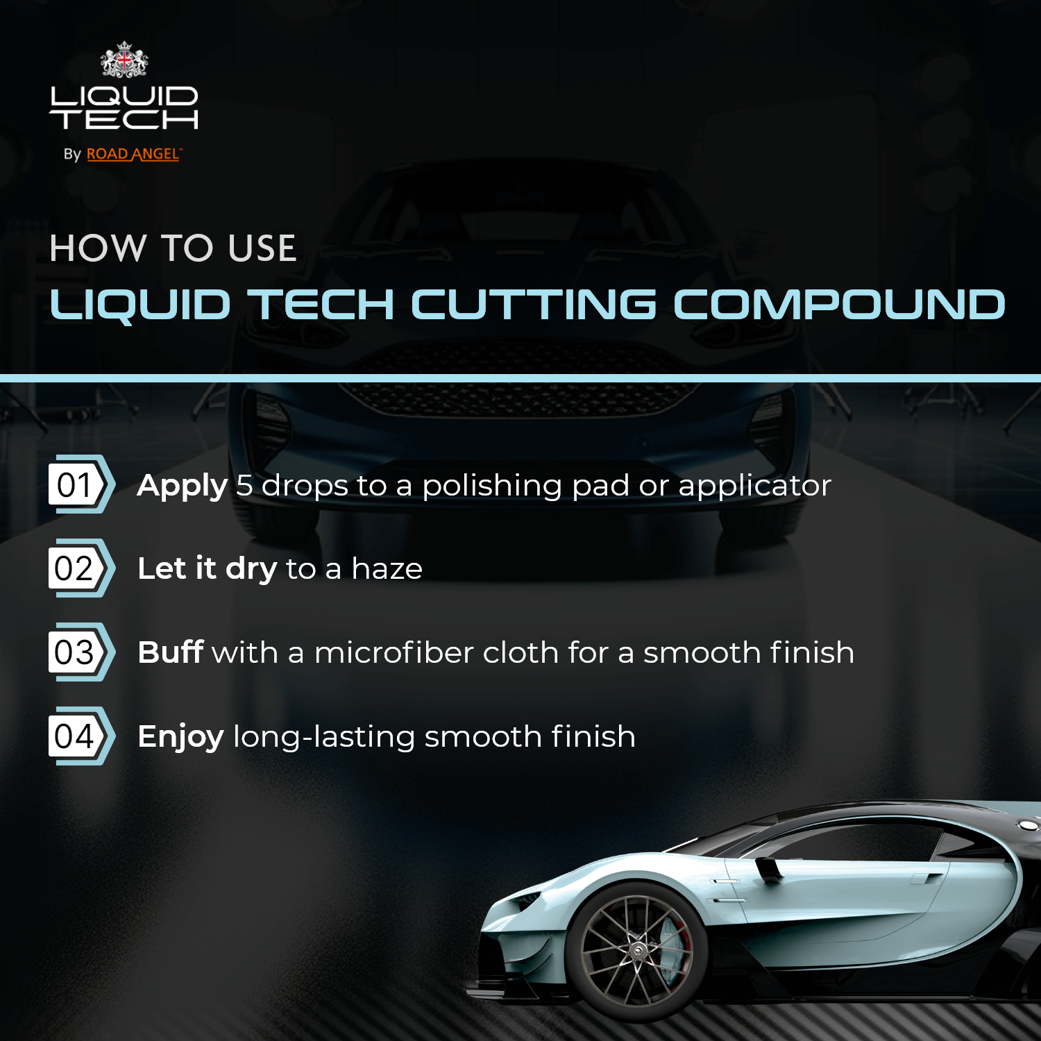 Liquid Tech Car Care - Cutting Compound - 500ml