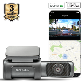 Road Angel Halo Ultra 4K Dash Cam - With Parking Mode & Now With Upgraded Internal 128GB SSD Memory